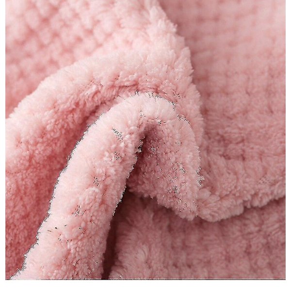 Bløde håndklæder i koral fleece, absorberende klude og køkkenadgang