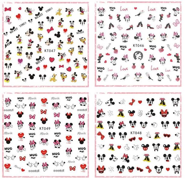 Disney Nageldekor 170 st Nageldekor 5 st Modeller sofia den första