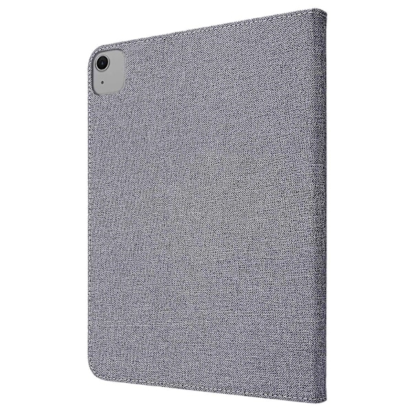 iPad Air 13 (2024) -kotelo, korttipaikat, telakka, nahka, tabletin suojus, kynänpidike - Multicolor Grey