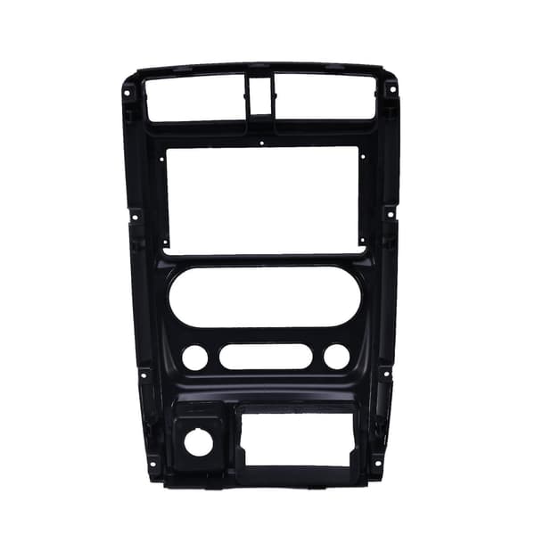 2Din bil DVD-ramme lydmontering adapter dash trimsett fascia panel 9 tommer for Jimny 2007-2016
