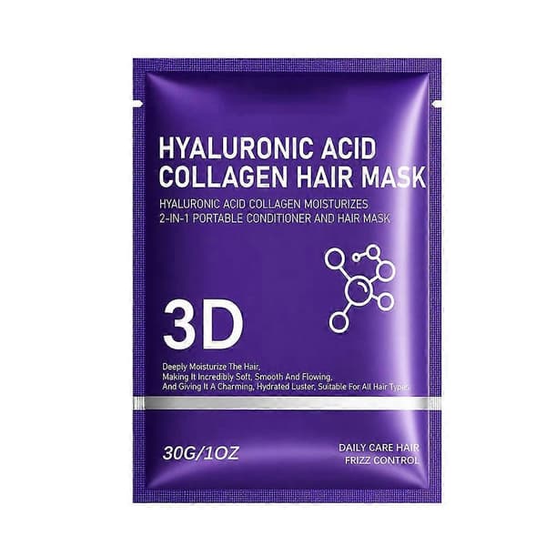 Hyaluronsyre Kollagen Hårmaske - 30g