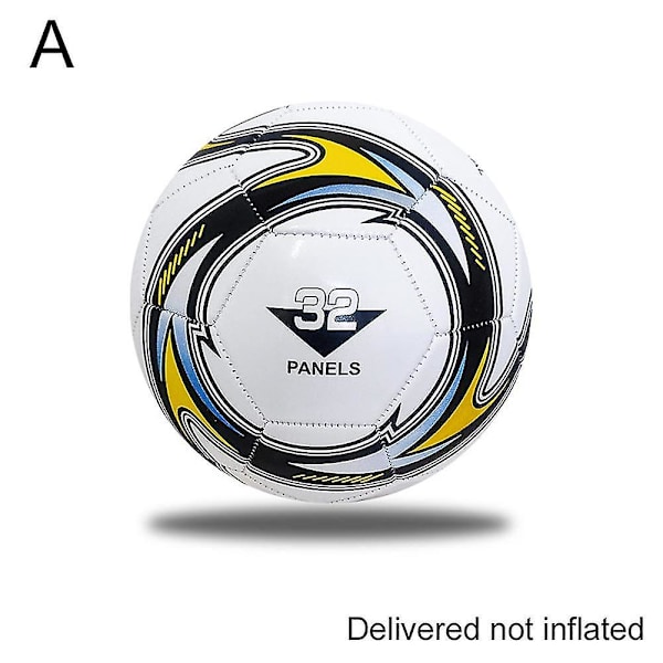 Standard Size 5 Soccer Ball Leakproof Campus Football Wear Resistant White