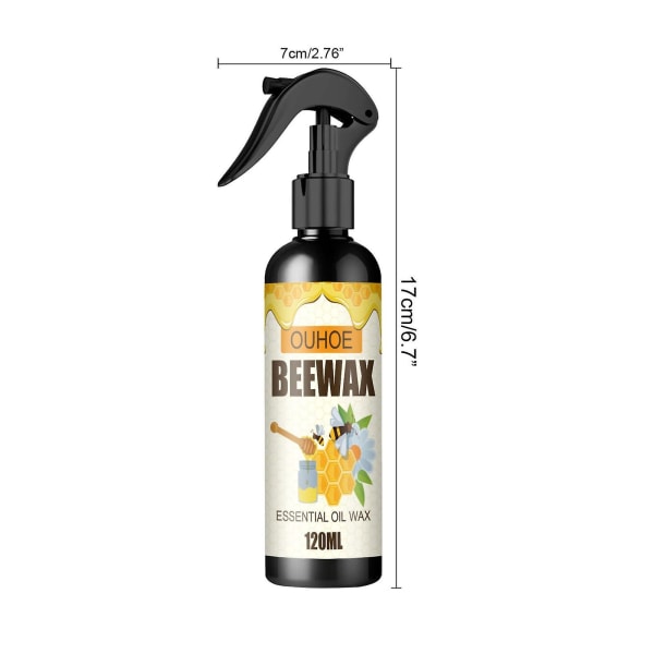 120ml naturlig mikromolekylär bivaxspray Yellow