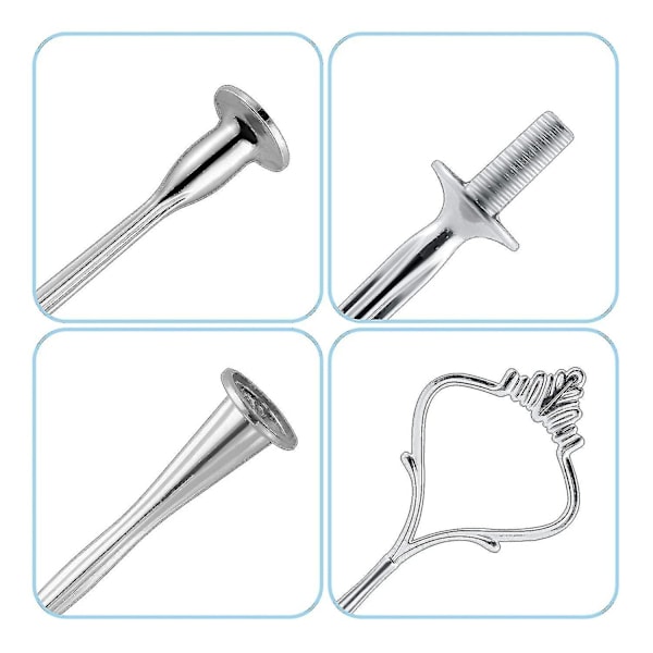 6 sæt bakke hardware til kage stativ 3 tier kage stativ montering hardware holder til bryllup og fest [reduceret!!! 30off%]