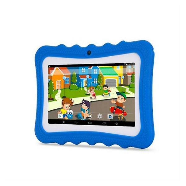 7" Kids Tablet Android Tablet PC 8gb Rom 1024*600 Upplösning Wifi Kids Tablet PC, Blå