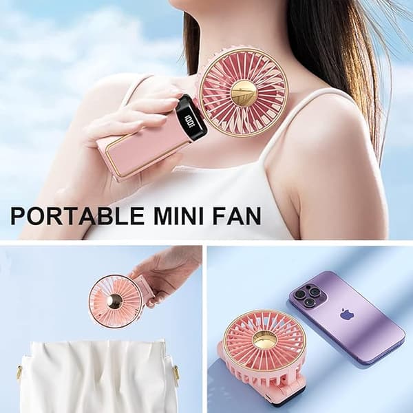Handhållen fläkt Bärbar Mini USB Handfläkt