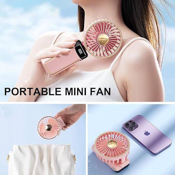 Håndholdt ventilator bærbar Mini USB håndventilator