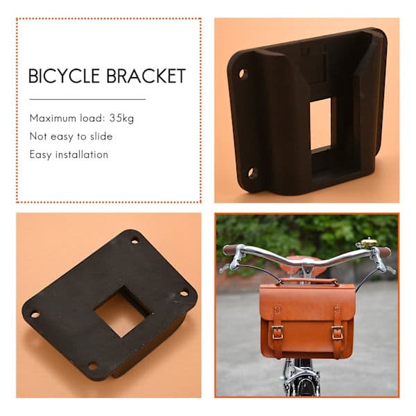 Cykelholder Block Adapter til Brompton Foldbar Cykeltaske Rackholder Front Holder Block Mount Brompton Tilbehør