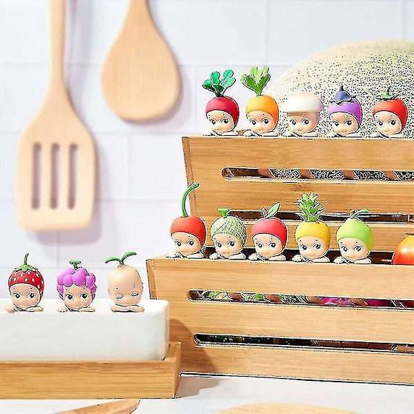 Kawaii Sonny Angel Hippers Harvest Nuket Kewpie Söpö Mini Keräily Nukke