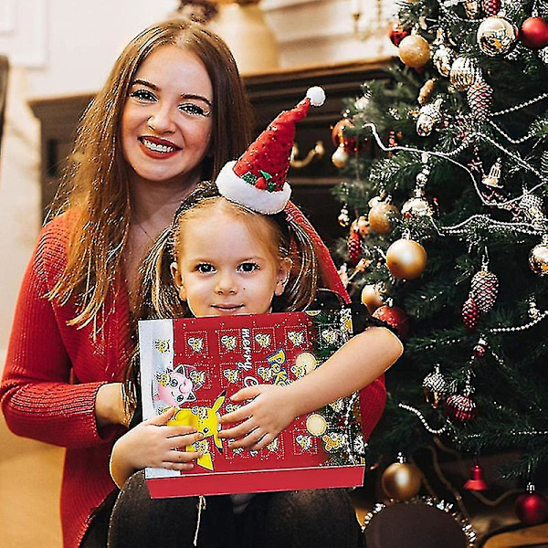 Joulukalenteri 2024 Advent-kalenterit lapsille pojille 24 päivän lähtölaskentakalenteri jalokivillä Calendario 2024 Xmas Zx