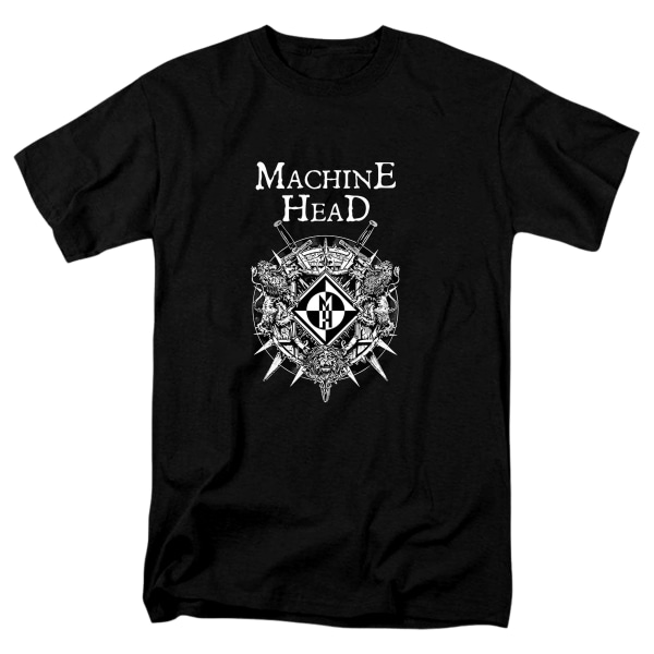 Machine Head Lion Shield T-paita m