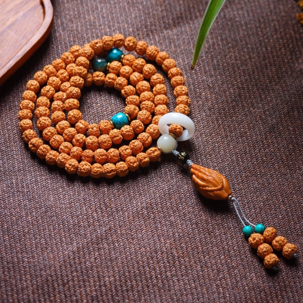 Shuzu Konato armbånd Bodhi armbånd kæde oliven buddha par spillede buddhistiske rosenkrans producenter 395