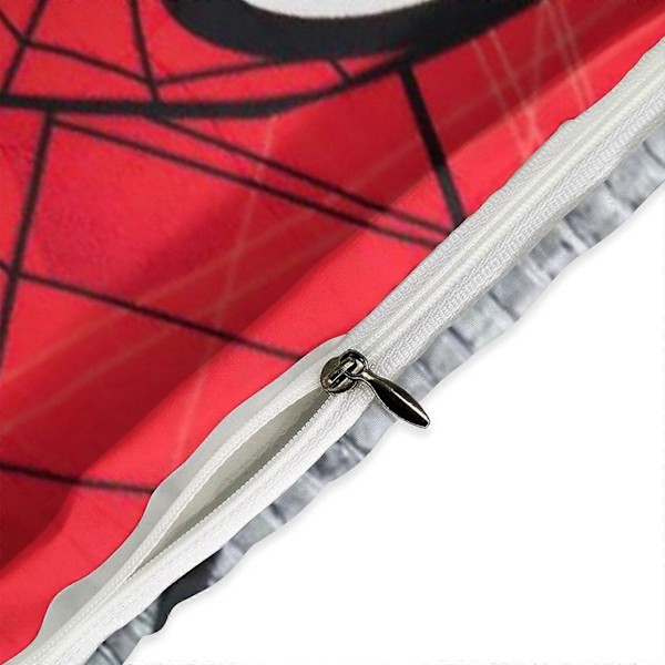 v273 Spider-Man 3-osainen parivuoteen setti - Sisältää 1 yhden hengen peiton ja 2 tyynyliinaa - Haalistumista kestävä mikrokuitu - Spider io273 135x200cm 53x78in
