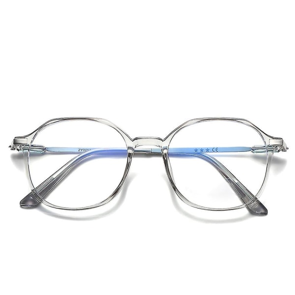 Barnas blålysblokkerende briller Lesebriller Datamaskinspillbriller for gutt jente Grey