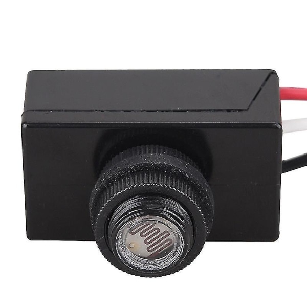 Mini fotocell fotoelektrisk strömbrytare Ljus Lampa Switching Sensor Ac 80v-277v