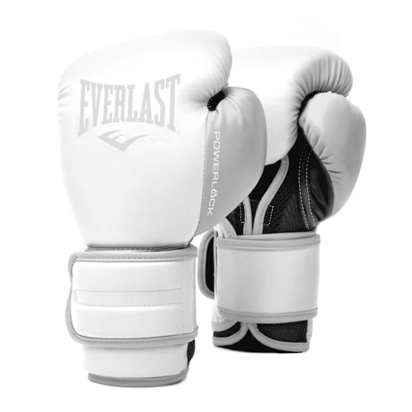 Everlast Unisex Power Boxningshandskar Träning Hållbar Prestanda Tillbehör White 16oz