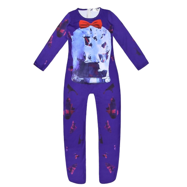 Bonnie Fnaf Freddy's Bodysuit Anime Horror Cosplay Halloween Kostume Sjovt Festtøj Til Børn Drenge Piger 150
