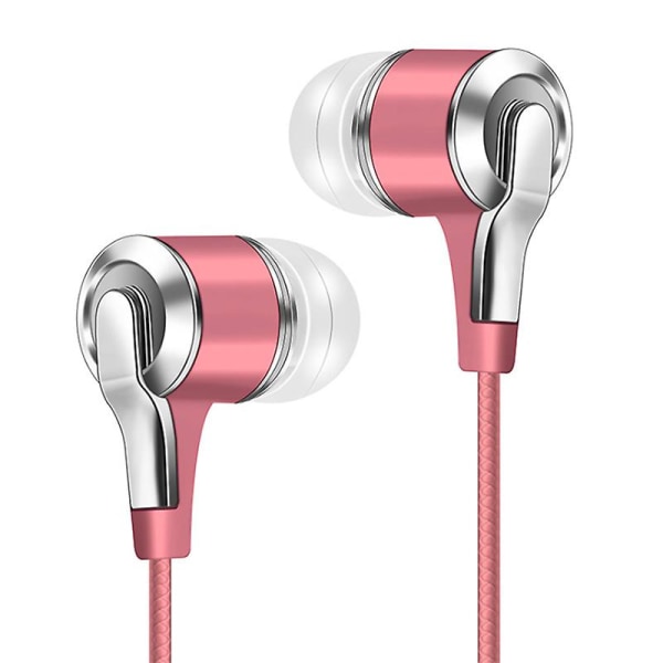 Kuulokkeet 3,5 mm In-ear 1,2 m langallinen ohjaus Sport Headset Langalliset kuulokkeet Huawei Honor -älypuhelimeen mikrofonilla