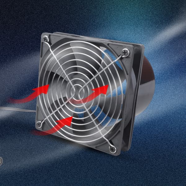 12V Inline Duct Fan Powerful Ventilation Exhaust Fan