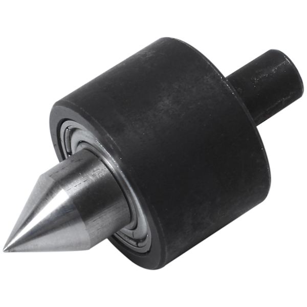 Live Center Head för svarvmaskin Revolving Center Diy tillbehör för minilathe träbearbetning black