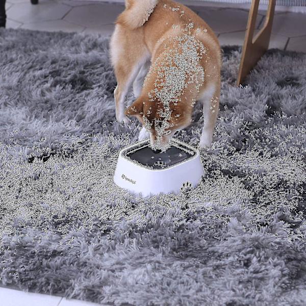 Hunde Vandskål, Hundeskål, Spildfri Vandskål til Kæledyr 35oz, Langsom Vandfoder