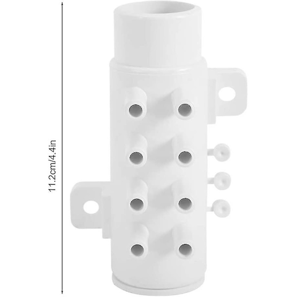 Rørmanifold, Spa Boblebad Tub Pvc Vannrør 8 Port Rørmanifold Bypass Fittings