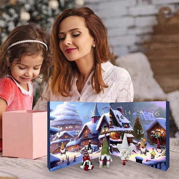 2024 Jule Nisse Adventskalender Jule Ankomstkalender