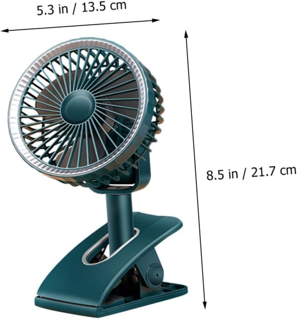 lille bærbar ventilator, lommeventilator, bordventilator, mini elektrisk ventilator genopladelig via USB
