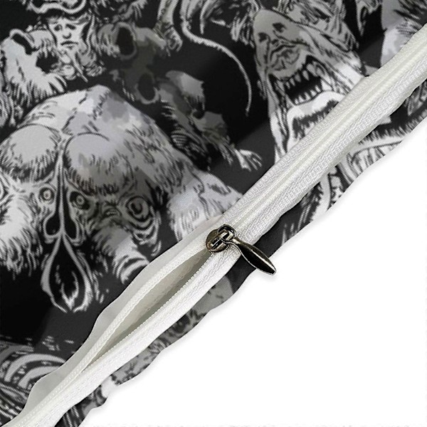 x318 Anime Berserk 3-delt Sengesæt Varmt Og Behageligt Blødt Dynebetræk Sengesæt med 1 Dynebetræk Og 2 Pudebetræk til Soveværelse b318 135x200cm 53x78in