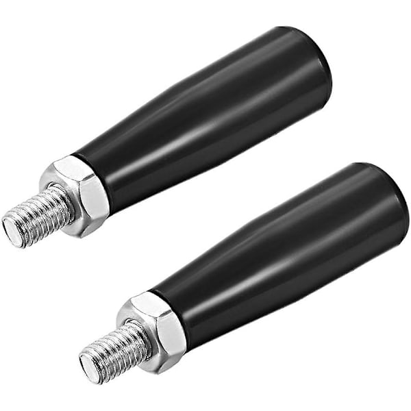 Klemmehåndtak Skru Knotter Håndtak, M8 x 47mm (DXL) Gjengede Plast Metall Dreiehåndtakgrep 2stk