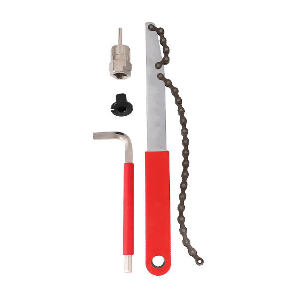 Bike Cassette Removal Tool With Chain Whip And Auxiliary Wrench Bicycle Sprocket Removal Tools Spro