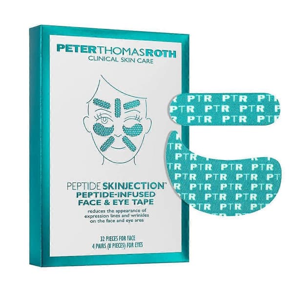 Peptid Skinjection Peptid-infundert ansikts- og øyetape - 40 stk/boks