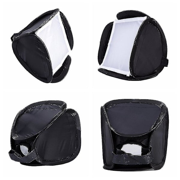 E23 Ammattimainen Slr-kamera Valokuva Kannettava Salama Softbox Kevyt