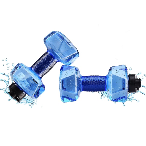 1500ml Hantlar Vatten Aqua Skivar Plasthänge Fitness Portabl Sporttillbehör Leksak blue