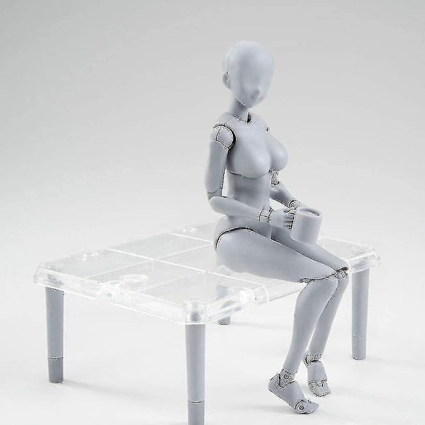 Actionfigur Ritmodell, Tegnefigurer til Kunstnere Actionfigur Model Menneske Mannequin Mand Kvinde (FMY) 21,5 x 18 x 4,7 cm 8.46 x 7.09 x 1.85 inches Male