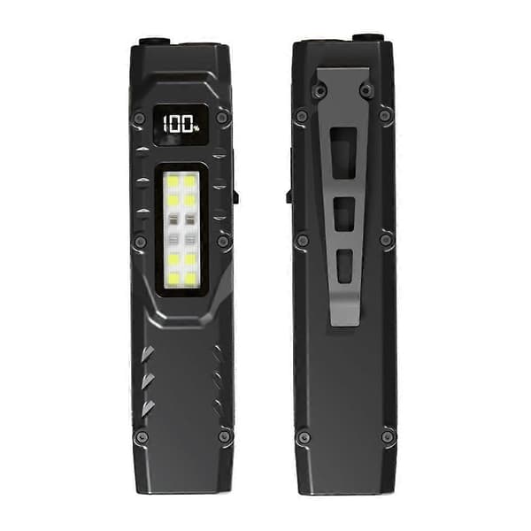 Multifunksjonell Mini LED Lommelykt USB Oppladbart Lys Sterkt K9F5 1size 1pcs