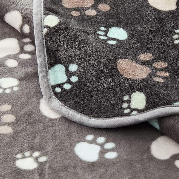 Superblødt varmt og fluffy tæppe til kæledyr Hundetæppe Kattæppe Fleecetæppe/Sove tæppe til hundeseng sofa og divan 100*145CM