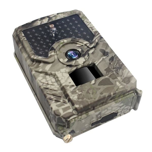 Wildlife Camera, 1080p 12mp jaktkamera med infraröd Night Vision rörelsedetektor, HD Wildlife Camera med SD-kort Ip66 vattentät övervakning
