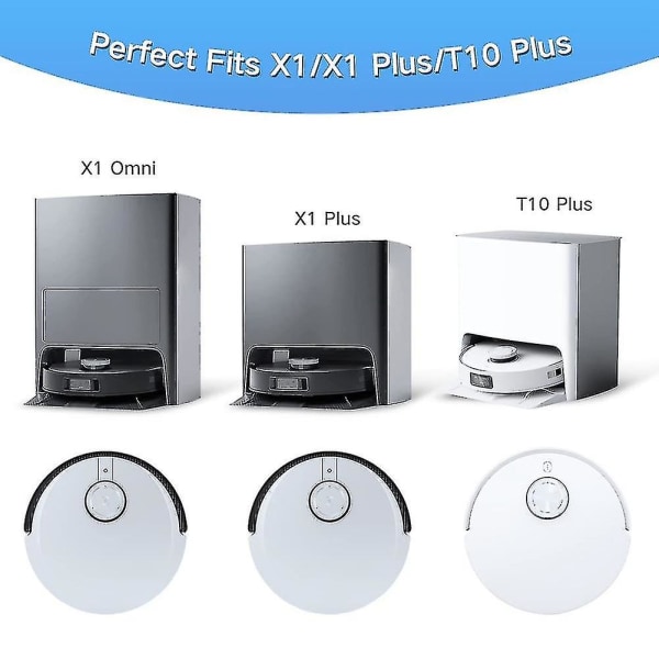 X1 Plus / T10 Plus -pölynimurin pölypussit, robottipölynimurin roskapussit, likaiset pussit, vaihtotarvikkeet