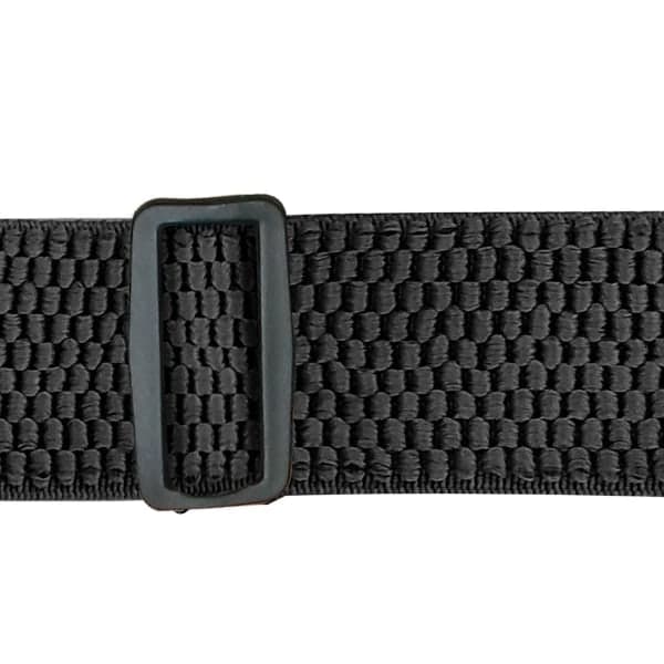 Holdbare sorte seler - 3,8 cm i X Airport med plastikclips
