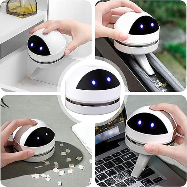 Bordsdammsugare, Bärbar Sladdlös Minidammsugare, USB-FA-