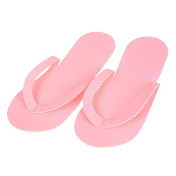 12 par engångs flip-flops skum pedikyr solarium spa tofflor tillbehör