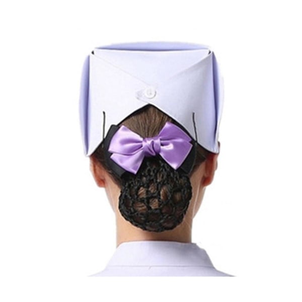 Sygeplejerskehat Pandebånd Sygeplejerskekasket kostume til sygeplejeskoleceremoni, fastspændingsceremoni (hvid)