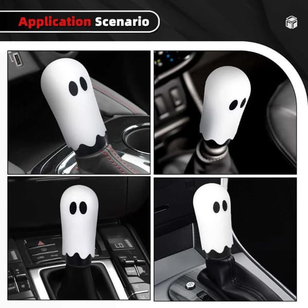 Comfortable Grip Aluminum Gear Shift Knob for Vehicle Interior Customization Projects White 0.14