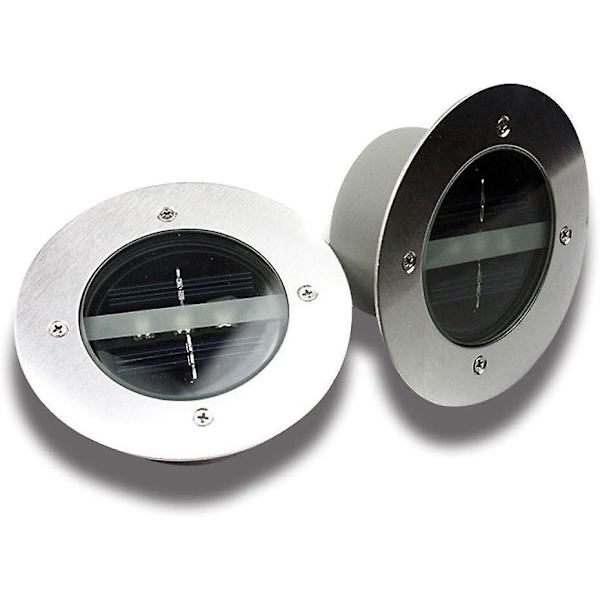 3W Rund LED Solnedgrävd Ljus IP67 Vattentät Simbass Dekor Begravd Lampa Uteplats Landskap Markbrunn Spotlight
