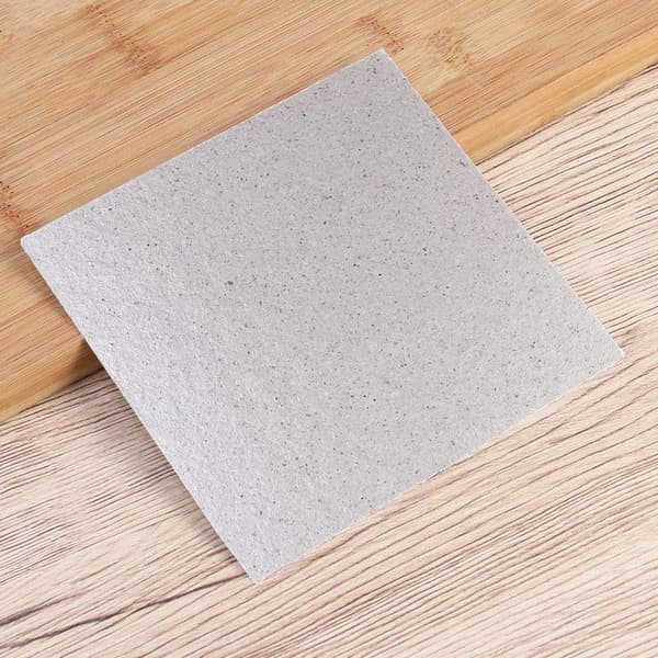 8 PCS Insulating Mica Sheets High Temperature Resistant Mica Plates for Microwave Oven 0.4
