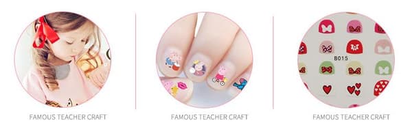 Disney Nageldekor 170 st Nageldekor 5 st Modeller sofia den första