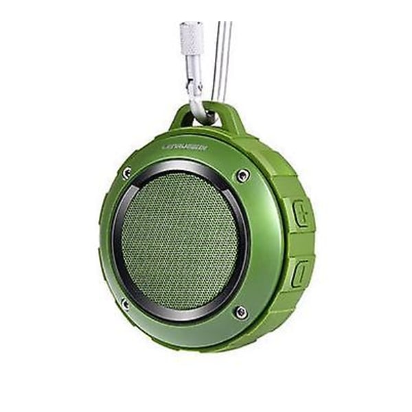 Vanntett Bluetooth trådløs bærbar mini dusj reisehøyttaler Green