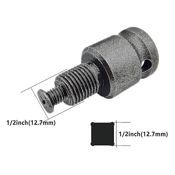1,5-13 mm nyckellös borrchuck 1/2 tum-20unf med Sds-plus 1/4 tum sexkant 1/2 tum hylsnyckel fyrkant A-AJ