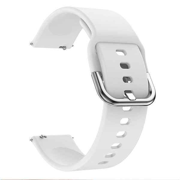 22mm for Huawei Watch Gt2e/gt/gt2 46mm Silikonarmbånd White